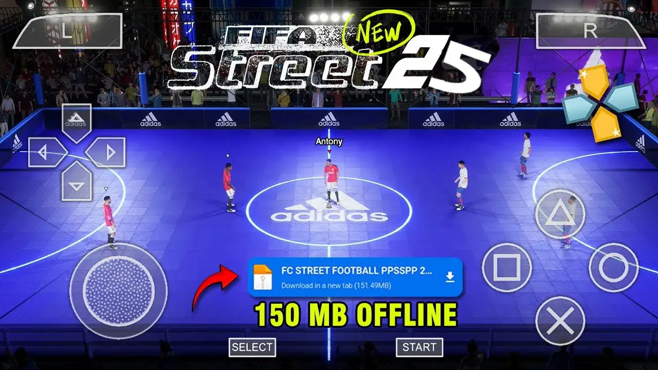 DOWNLOAD FIFA STREET VOLTA 2025 PPSSPP ISO